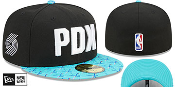 Trail Blazers 22-23 CITY-EDITION Fitted Hat by New Era