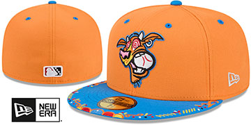 Trash Pandas 2026 COPA DE LA DIVERSION Black-Blue Fitted Hat by New Era