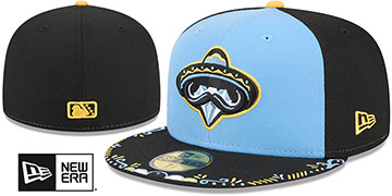 Travelers 2026 COPA DE LA DIVERSION Sky-Black Fitted Hat by New Era