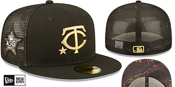 Twins 2022 MLB ALL-STAR GAME Black Fitted Hat by New Era