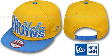 UCLA STOKED SNAPBACK Gold-Sky Hat by New Era