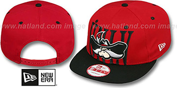 UNLV STEP-ABOVE SNAPBACK Red-Black Hat by New Era