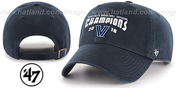 Villanova 2018 NATIONAL CHAMPIONS STRAPBACK Hat by Twins 47 Brand