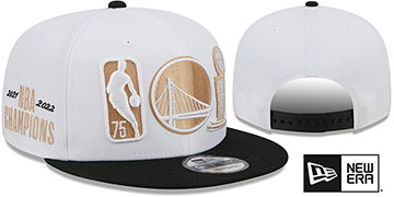 Warriors 2022 NBA TROPHY CHAMPS SNAPBACK Hat by New Era