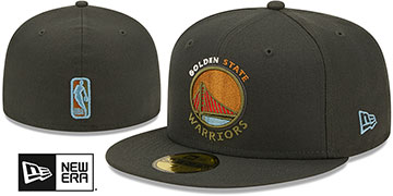 Warriors 'COLOR PACK MULTI' Charcoal Fitted Hat by New Era