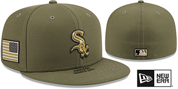White Sox 2026 ARMED FORCES STARS N STRIPES Hat by New Era