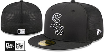 White Sox 2026 'BATTING PRACTICE' Black Fitted Hat by New Era