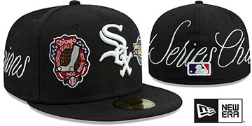 White Sox HISTORIC CHAMPIONS Black Fitted Hat by New Era