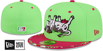 Wind Surge 2026 COPA DE LA DIVERSION Lime-Pink Fitted Hat by New Era