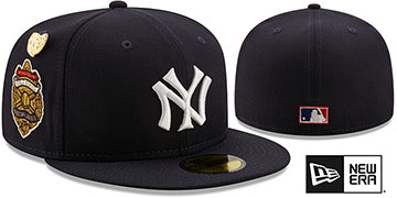 Yankees 1927 LOGO-HISTORY Navy Fitted Hat by New Era