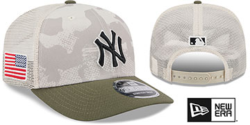 Yankees 2025 ARMED FORCES STARS N STRIPES STRETCH-SNAP Hat by New Era