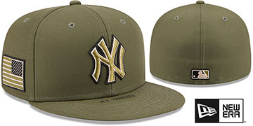 Yankees 2026 ARMED FORCES STARS N STRIPES Hat by New Era