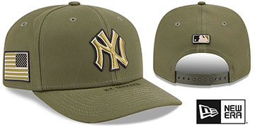 Yankees 2026 ARMED FORCES STARS N STRIPES STRETCH SNAP Hat by New Era