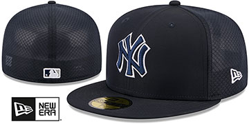 Yankees 2026 'BATTING PRACTICE' Navy Fitted Hat by New Era