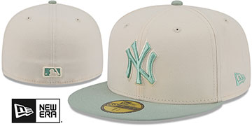 Yankees 2026 COLOR PACK Cream-Sage Fitted Hat by New Era
