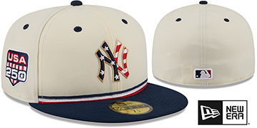 Yankees 2026 JULY 4TH STARS N STRIPES Fitted Hat by New Era
