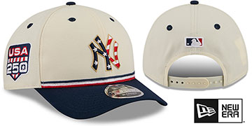 Yankees 2026 JULY 4TH STARS N STRIPES M-CROWN SNAPBACK Hat by New Era