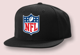 Men's New Era Black NFL Shield Logo Low Crown 59FIFTY