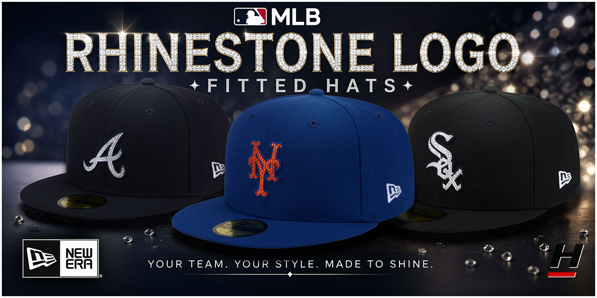 MLB Rhinestone Hats