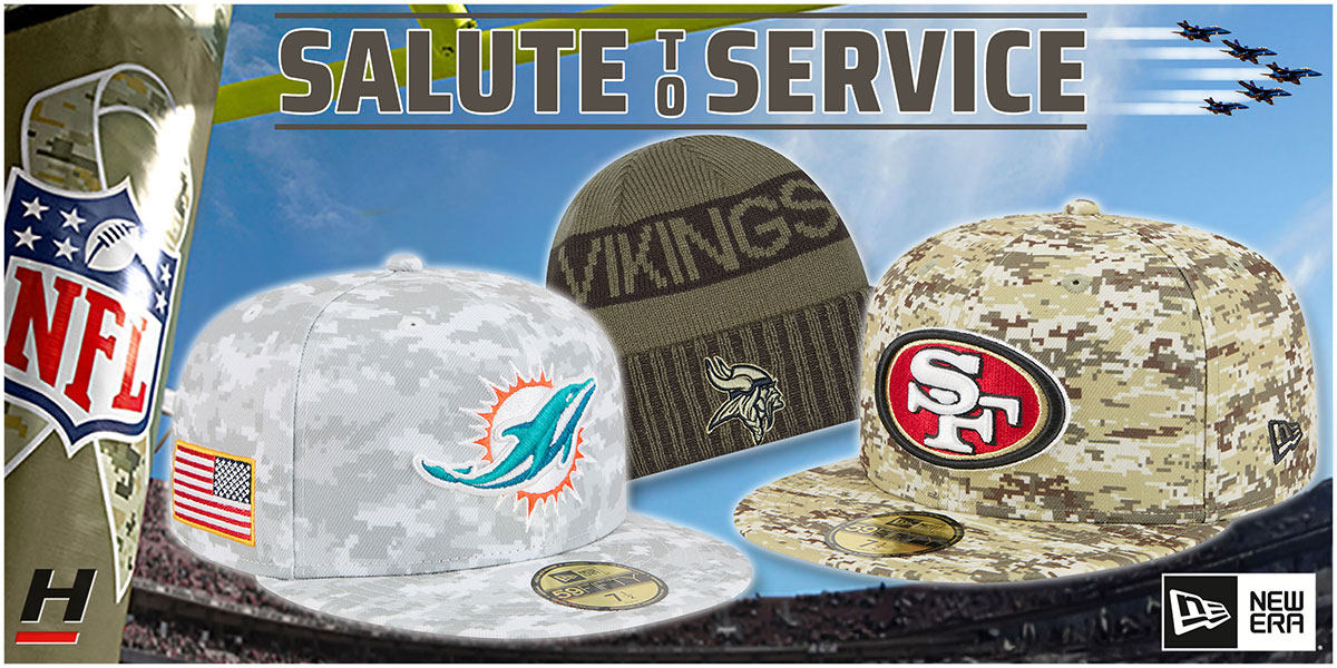 NFL Salute to Service Hats