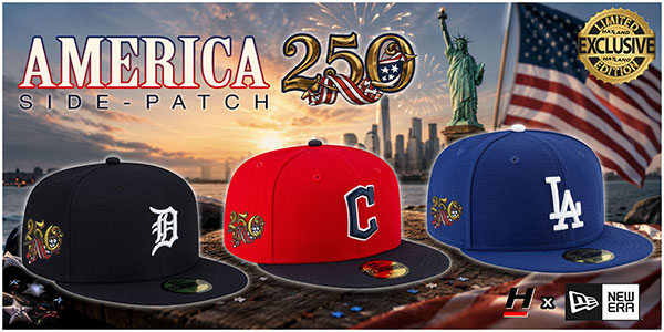 America 250 Side-Patch Hats