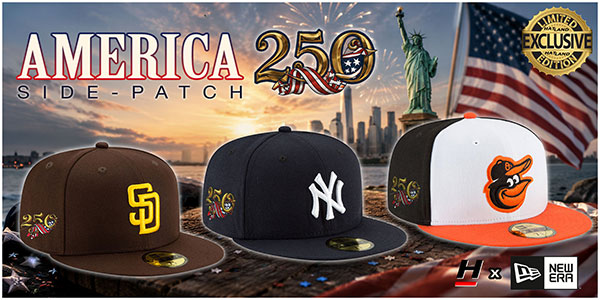 America 250 Side-Patch Hats