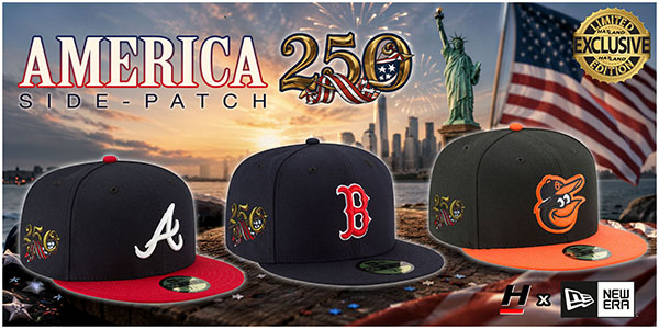 America 250 Side-Patch Hats