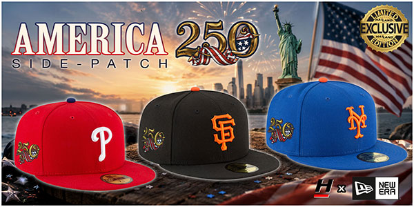 America 250 Side-Patch Hats