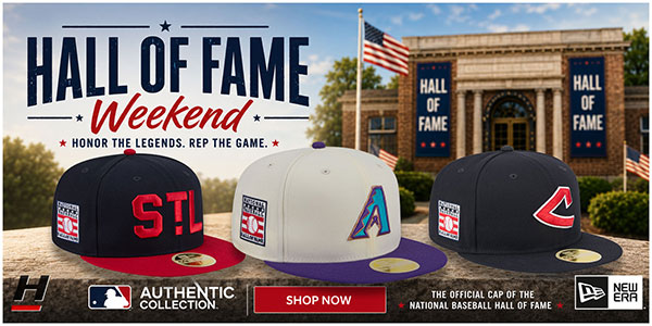 MLB Hall of Fame Hats