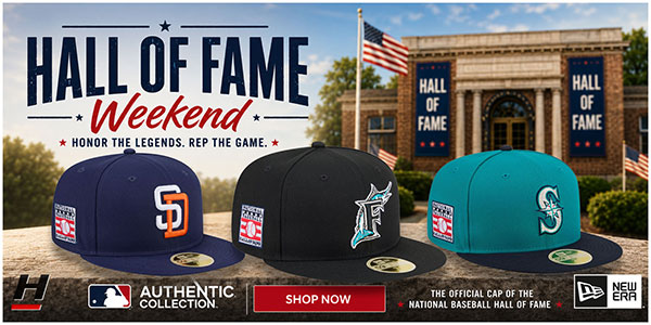 MLB Hall of Fame Hats