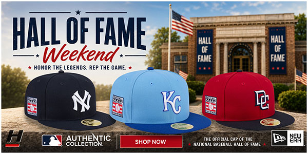 MLB Hall of Fame Hats