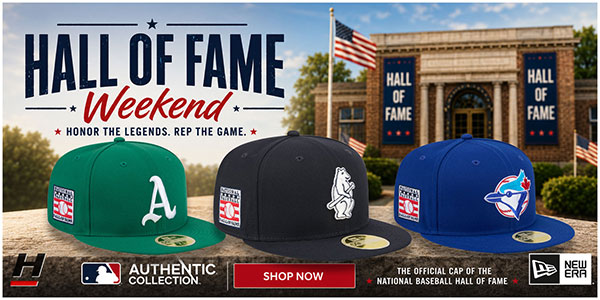 MLB Hall of Fame Hats