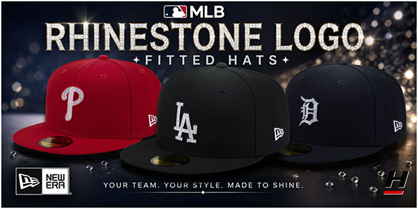 MLB Rhinestone Hats