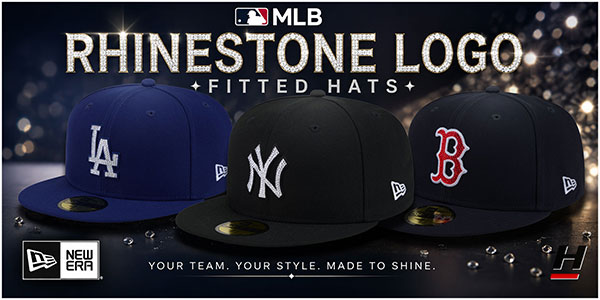 MLB Rhinestone Hats