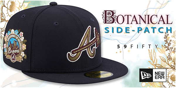 Botanical Side-Patch Hats