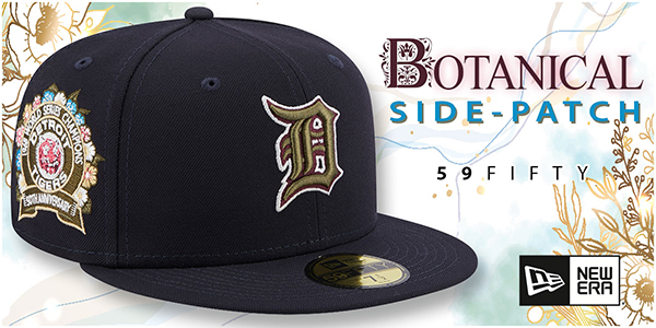 Botanical Side-Patch Hats
