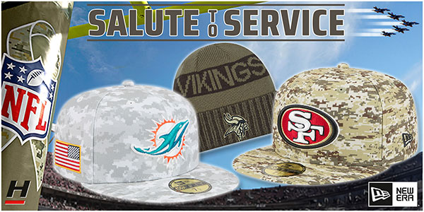 NFL Salute to Service Hats