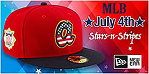 MLB July 4th Hats
