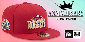 Anniversary Side-Patch Hats: Celebrate Team History with the 59FIFTY Anniversary fitted hats. Featuring a standout Anniversary side patch