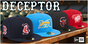 Deceptor Hats: Get your hands on the New Era DECEPTOR hats featuring an exciting blend of team logos that will show your team spirit in a new way! Get MLB