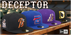 Deceptor Hats: Get your hands on the New Era DECEPTOR hats featuring an exciting blend of team logos that will show your team spirit in a new way! Get MLB