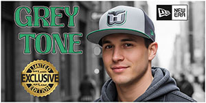 101 - Exclusive Grey Tone Hats: Shades of grey. Levels of cool. Step out in light grey front panels