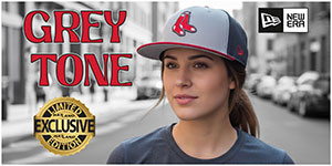 Exclusive Grey Tone Hats: Shades of grey. Levels of cool. Step out in light grey front panels