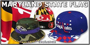 Maryland State Flag Hats