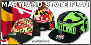 Maryland State Flag Hats