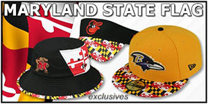 Maryland State Flag Hats