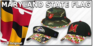 Maryland State Flag Hats