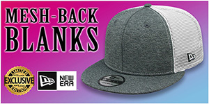 Mesh-Back Blank Hats