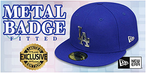 Metal Badge Fitted Hats