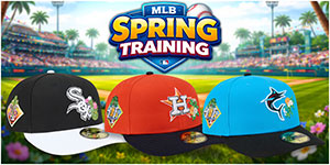 MLB Spring Training Hats: Show off your team spirit as baseball's newcomers and biggest stars gear up for the new season. Don't miss out on these Low-Profile 59FIFTY Fitteds with Grapefruit or Cactus League details and Official 2026 Spring Training Side-Patch!